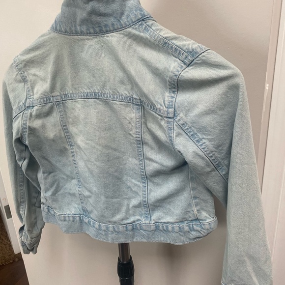 Girls washed Jean jacket - Picture 7 of 7